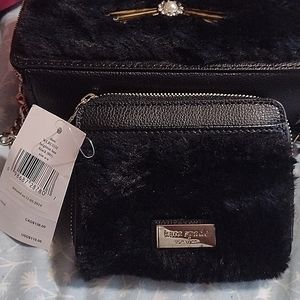 Kate ♠ Spade Clutch with matching wallet black brand new